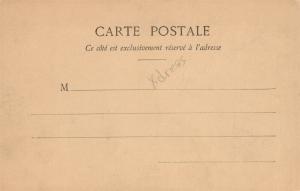 CROSSDRESSING MAN UNDIVIDED ANTIQUE POSTCARD