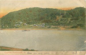 OH, Portsmouth, Ohio, town view lake scene, H.A. Lordberg