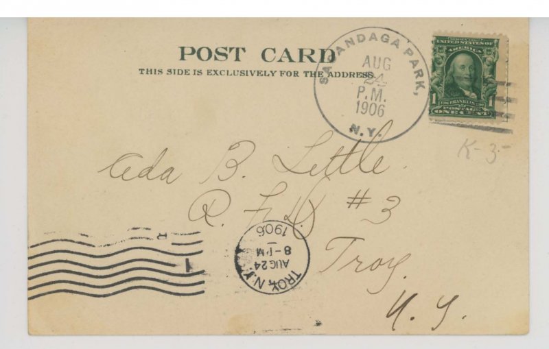 NY - Sacandaga Park. Looking Towards the Inn