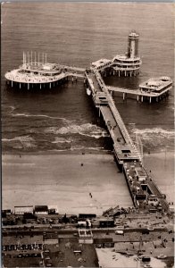 Netherlands Scheveningen De Pier Vintage RPPC C013