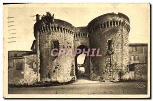 VINTAGE POSTCARD the Cognac old women towers