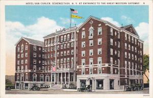 New York Schenectady Hotel Van Curler