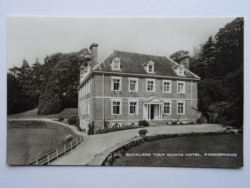 Devon KINGSBRIDGE Buckland Tout Saints Hotel - Old RP Postcard by Nicholas Horne