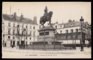 Orleans - Statue de Jeanne d'ARc