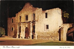 US8 USA San Antonio Texas The Alamo at night 1988