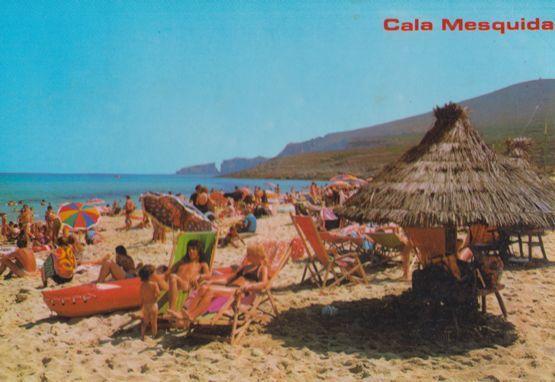 Cala Mesquida Mallorca Postcard