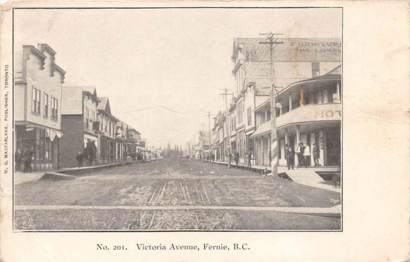 B.C.  Fernie  Victoria Avenue