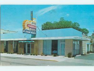 Pre-1980 PADDLE WHEEL STEAK HOUSE RESTAURANT Kissimmee Florida FL s1327