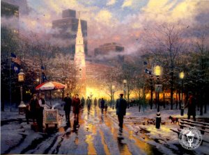 Boston Celebration      Artist: Thomas Kinkade