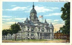 Blackhawk County Court House - Waterloo, Iowa IA  