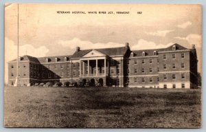 Veterans Hospital VA  White River Junction  Vermont   Postcard