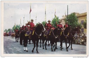 Royal Canadian Mounted Police Parade, Vancouver, British Columbia, 1940-60s PU