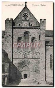 Postcard Old St Yrieix Gate Church I