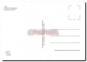 Modern Postcard The Mediterranean Sunset