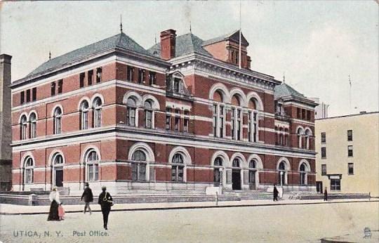 Post Office Utica New York 1910