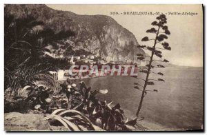 Old Postcard Beaulieu Sur Mer Little Africa