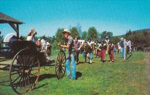 New Hampshire Jefferson Six Gun City Mean Andy Holding Up Buckboard