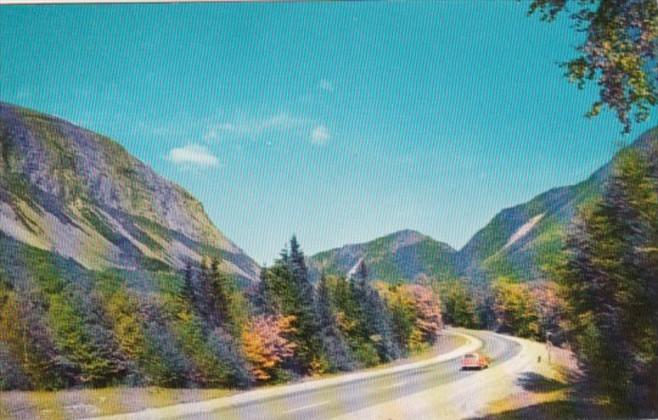 New Hampshire White Mountains Franconia Notch Heading North On U S Route 3