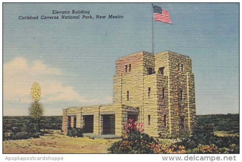 New Mexico Carlsbad Elevator Building Carlsbad Caverns National Park