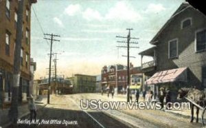 Post Office Square - Berlin, New Hampshire NH  