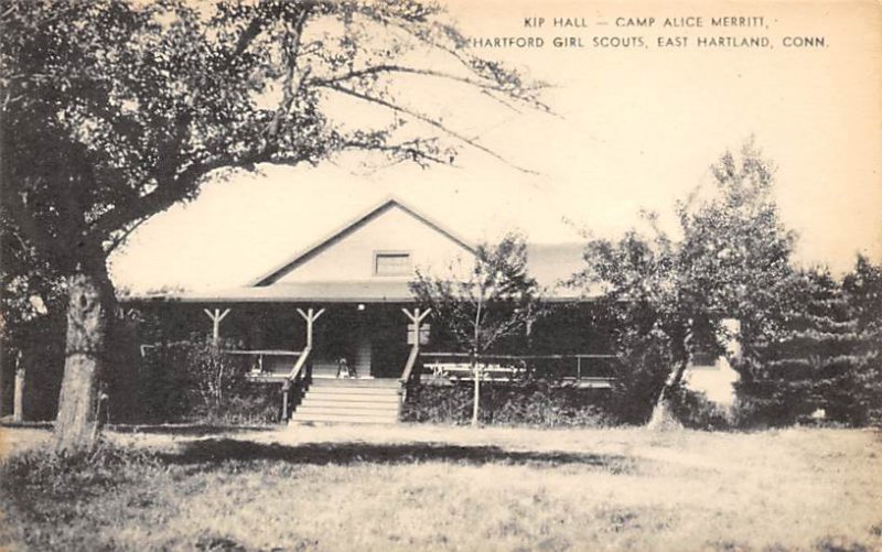 Kip Hall, Camp Alice Merritt, Hartford Girl Scouts East Hartland, CT USA Unused 
