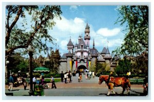 Disneyland Sleeping Beauty Castle Fantasyland Magic Kingdom Anaheim CA Postcard 