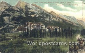 Banff Hotel & Mount Rundi Banff, Alberta Canada Unused 