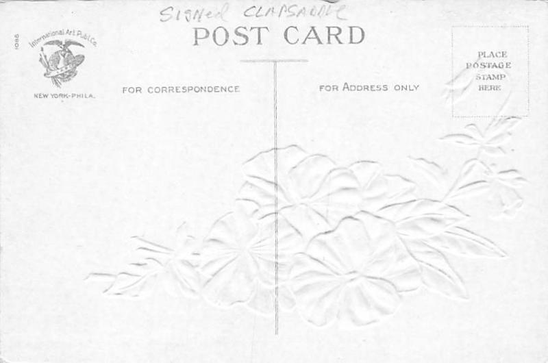 Artist Ellen Clapsaddle Christmas Unused 