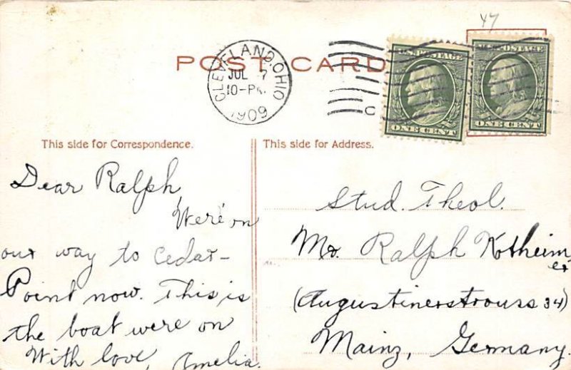 Str Eastland 3476 Steamer Ship 