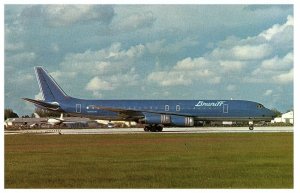 Braniff International McDonnell Douglas DC-8-62 Postcard South America Fleet