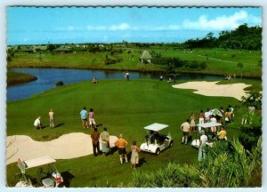 PACIFIC HARBOUR Golf Course, FIJI ~ Robert Trent Jones  4x6  Postcard