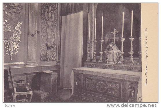 Cappella Privata Di S.S., Roma (Lazio), Italy, 1900-1910s