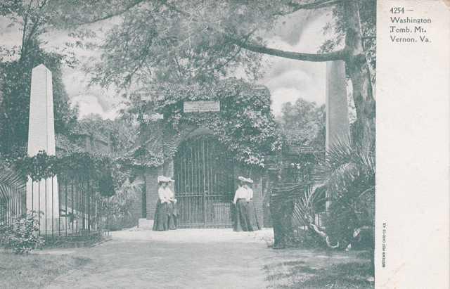 Washington Tomb at Mt Vernon VA, Virginia - UDB