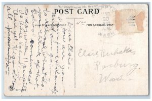 DPO Knapptow WA Ghost Town Postcard Foolish Questions 1913 Posted Antique