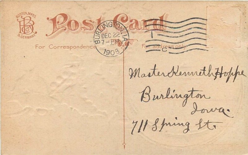 Christmas Greetings, Lot of 5, Lot Number 31