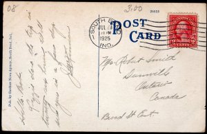 41620) Indiana SOUTH BEND American Trust Company - pm1925 - White Border