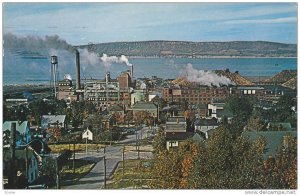 Panorama View From Grey St., Dalhousie, New Brunswick, Canada, PU-1966