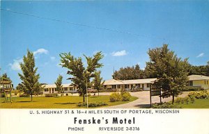 Fenske'S Motel Open All Year - Portage, Wisconsin WI