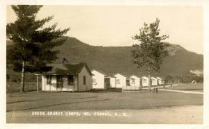 NH - North Conway. Green Granite Camps    *RPPC