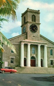 Vintage Postcard Kawaiahao Church Heart of Honolulu Old Coral House Worship HI