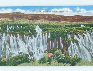 Linen NATURE SCENE Hagerman Valley - Near Twin Falls Idaho ID AD4101