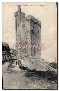 Old Postcard Villeneuve Avignon The Philippe Tower