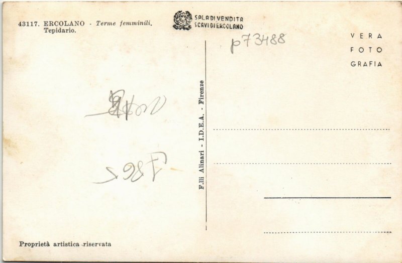 CPA Ercolano Tepidario ITALY (804826)