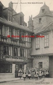 France, Quimper, Relais-St Corentin I'Hotel, Facade, Villard Collection