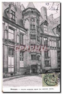 Old Postcard Bourges Palais Jacques Coeur Great Tower