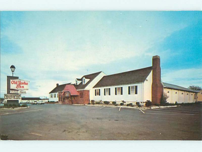 Unused Pre-1980 OLD YORK INN MOTEL Hightstown New Jersey NJ u1707