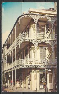 Louisiana, New Orleans - Lace Balconies at Royal & St Peter Streets - [LA-059]