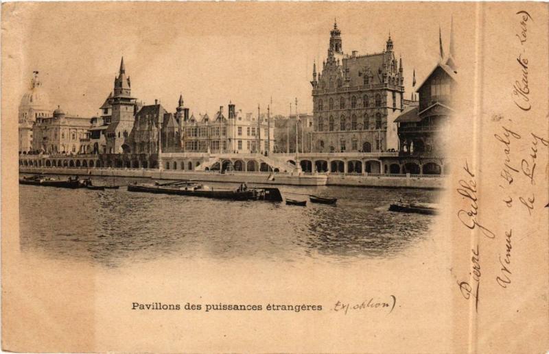 CPA PARIS EXPO 1900 - Pavillon des puissances étrangeres (306823)