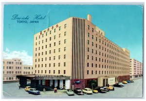 1959 Entrance View of Dai-ichi Hotel Tokyo Japan Vintage Posted Postcard