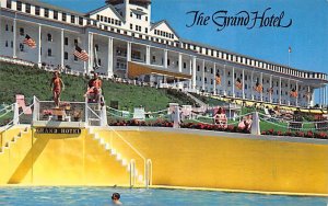 The Grand Hotel Internationally Known Summer Hotel - Mackinac Island, Michiga...